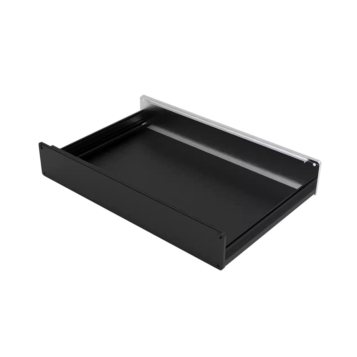 Aluminum Amplifier Chassis 259 * 43 * 168mm Black J74321