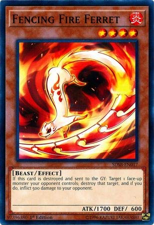 Yu-Gi-Oh! Fencing Fire Ferret Common 1st Edition Q711097