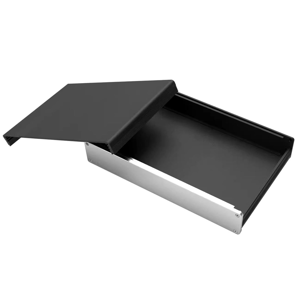 Aluminum Amplifier Chassis 259 * 43 * 168mm Black J74321