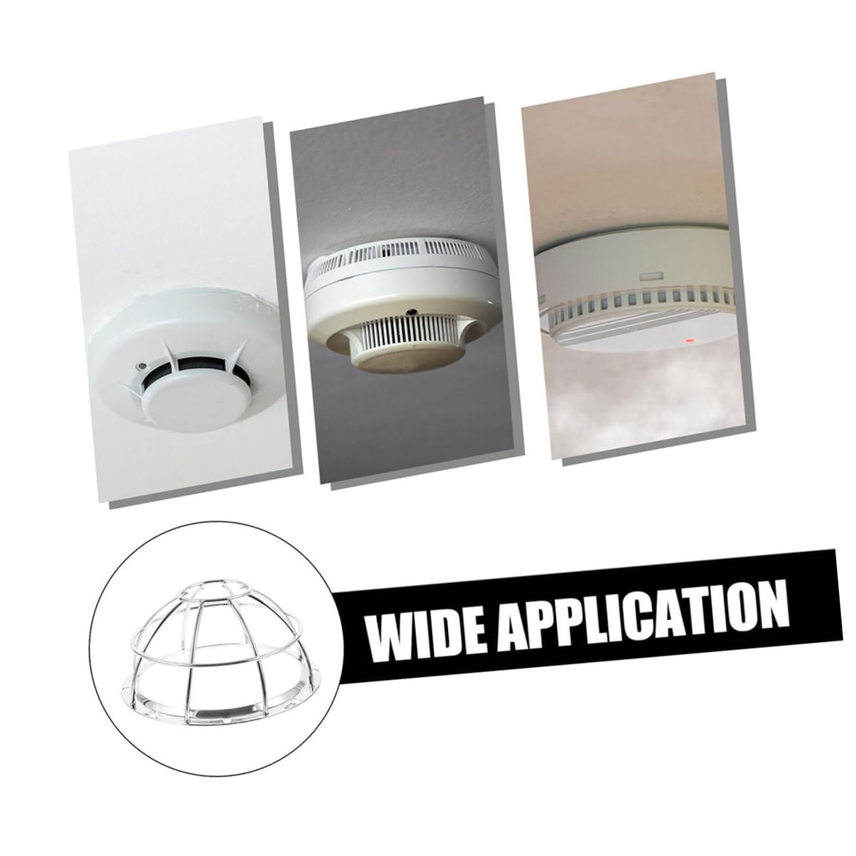 Stainless Steel Detector Cover Guards 3 Pack O68040