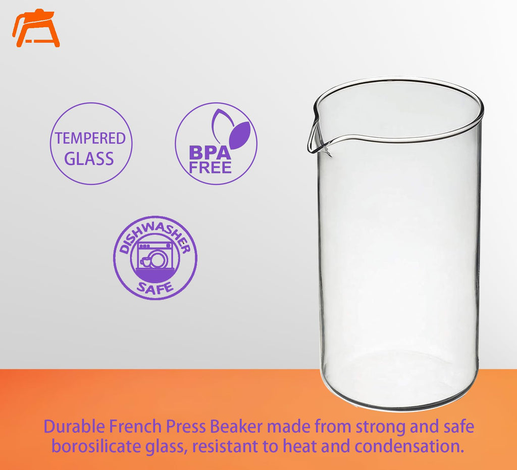 34oz Glass Carafe 8 Cup 1000ml V68455