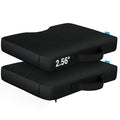 Portable Extra Thick Waterproof Stadium Seat Cushions with Handle, 2PCS K537