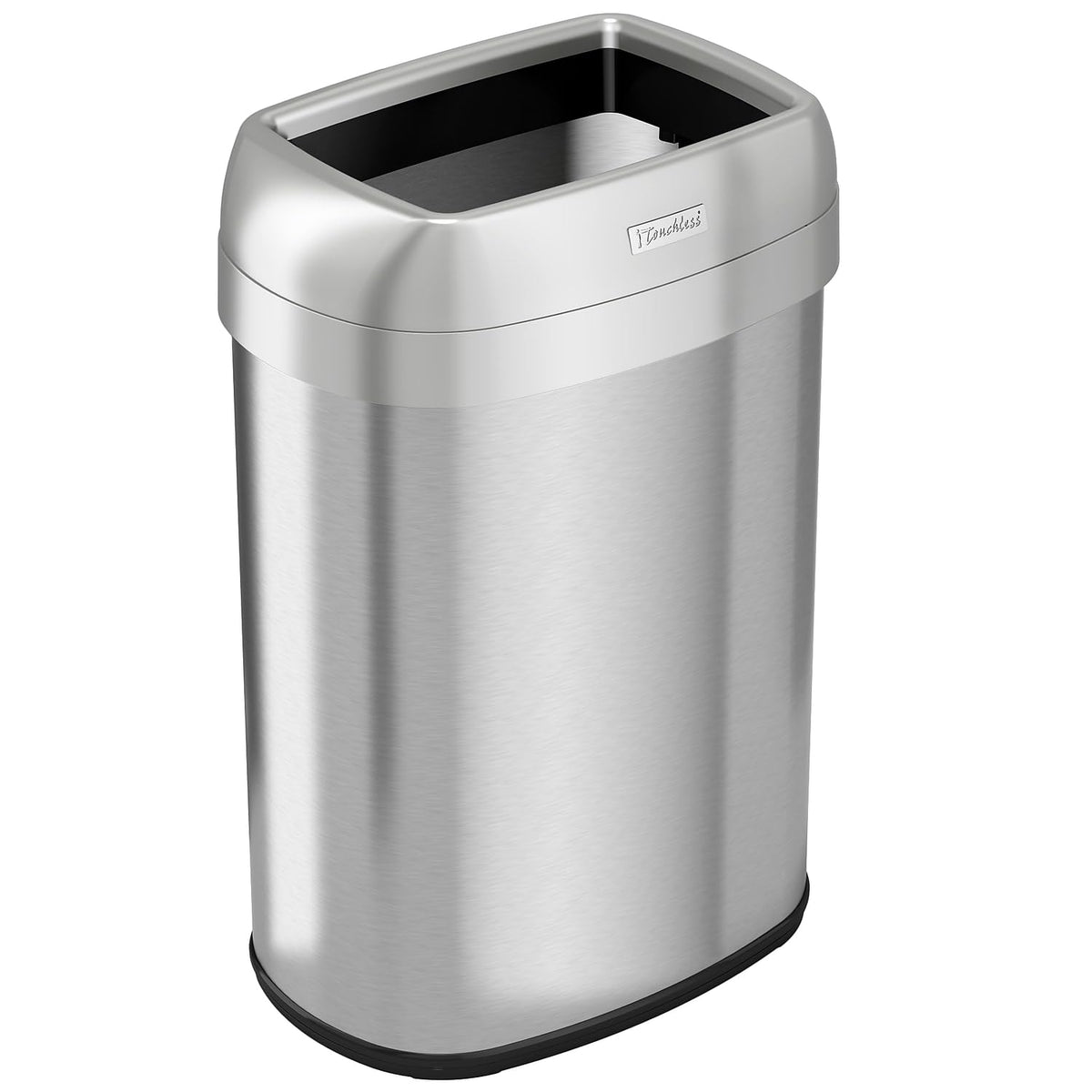 13 Gallon Stainless Steel Open Top Trash Can Q727954