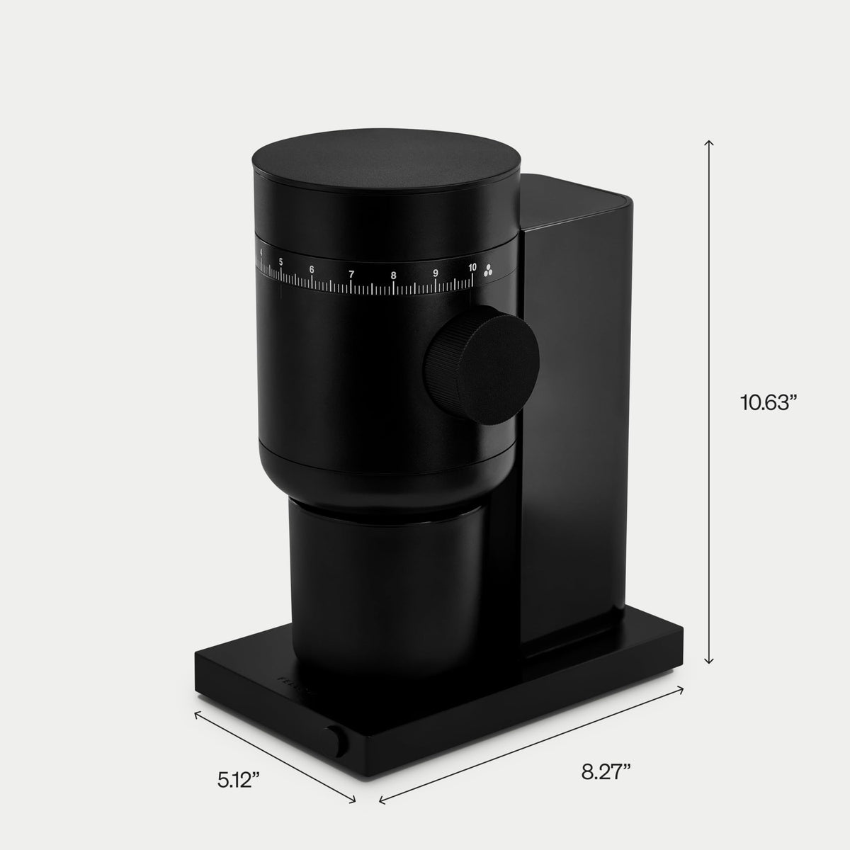 Electric Conical Burr Coffee Grinder, 48 mm Burrs, Black S949739
