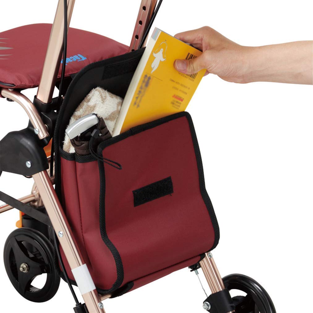 Portable Rollator Walker with Seat H1317