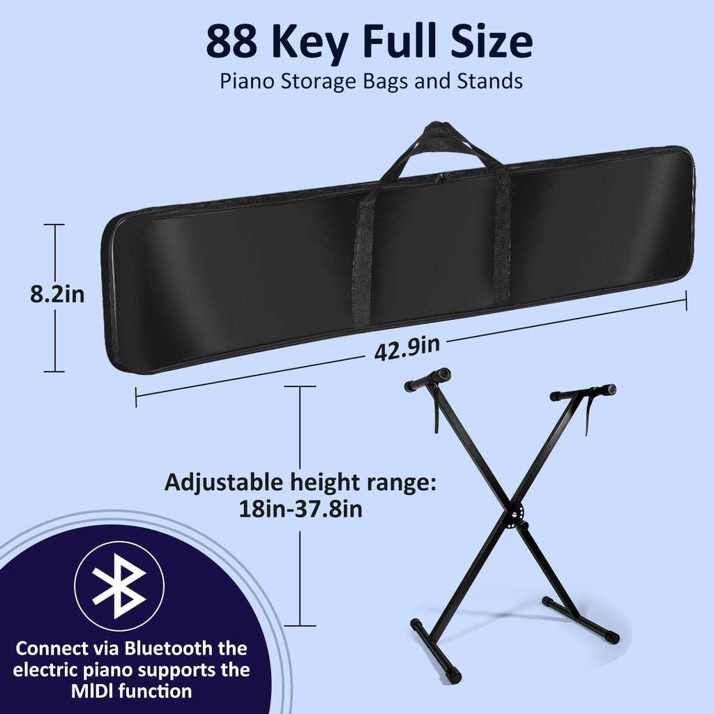 88 Key Semi Weighted Digital Piano with Sustain Pedal C6332