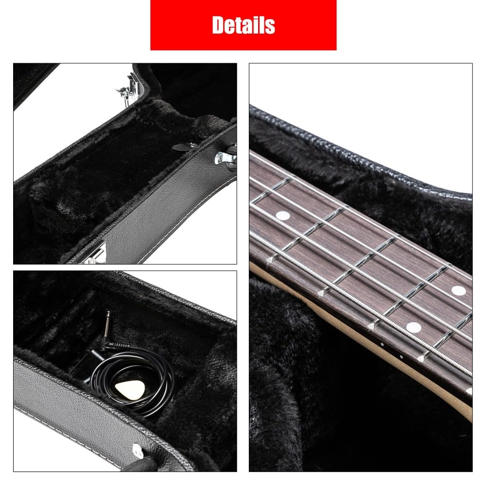 Hard Case for Semi-Hollow Hollowbody Electric Guitars U83788
