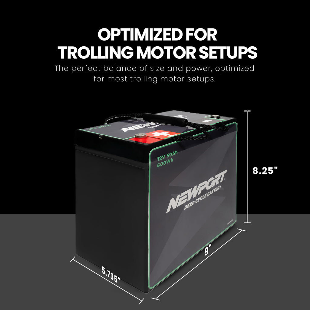 12V50Ah Deep Cycle Sealed AGM Marine Battery D893853