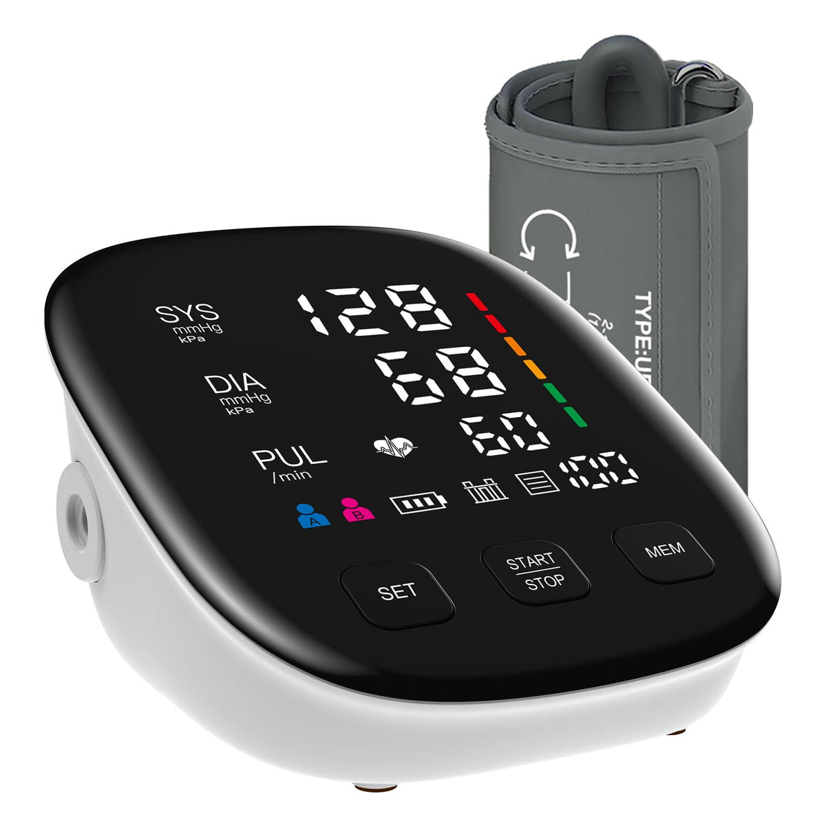 Upper Arm Blood Pressure Monitor V1297