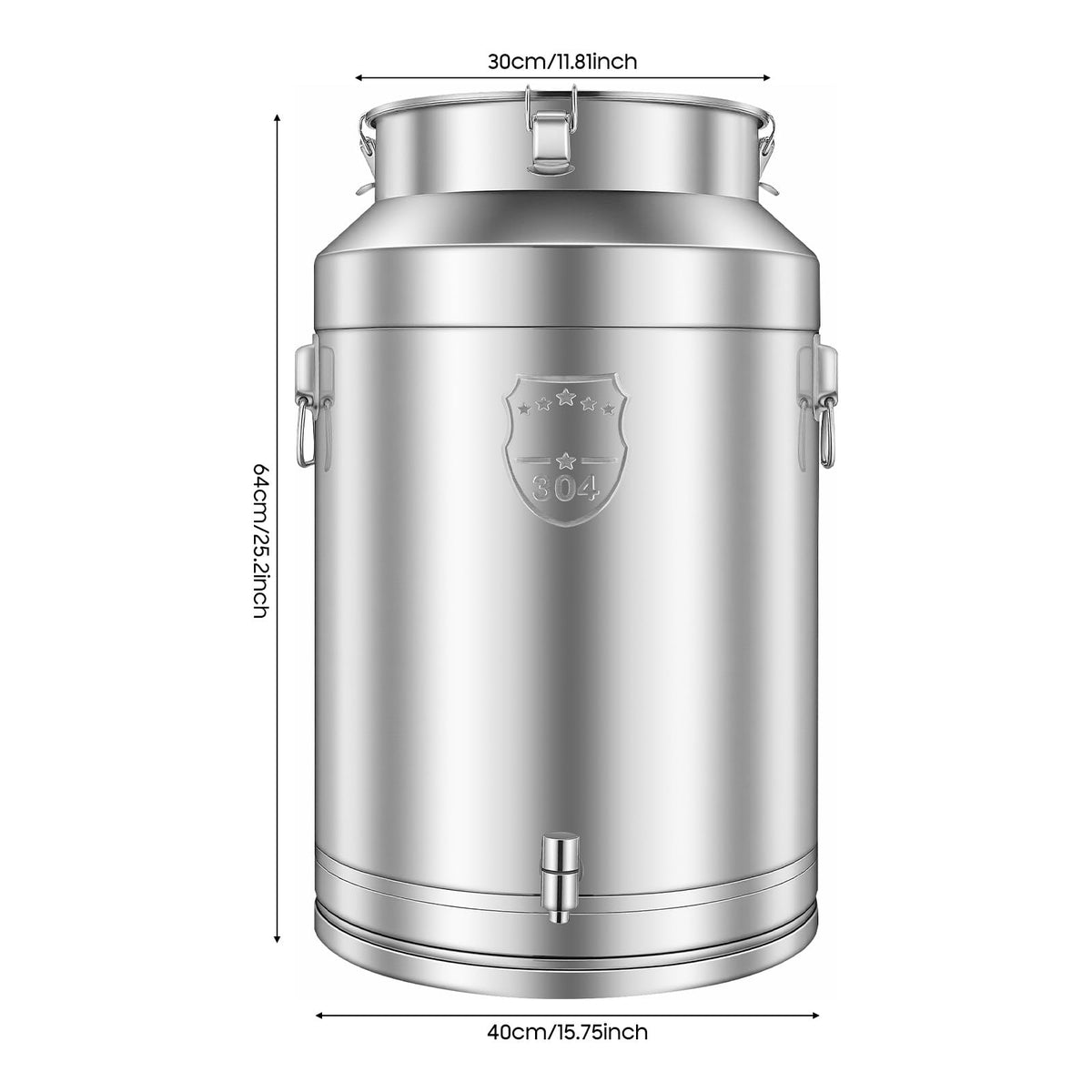 20Gal Stainless Steel Water Dispenser with Faucet T607