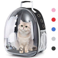 Pet Backpack Carrier with Clear Front and Harness U52354