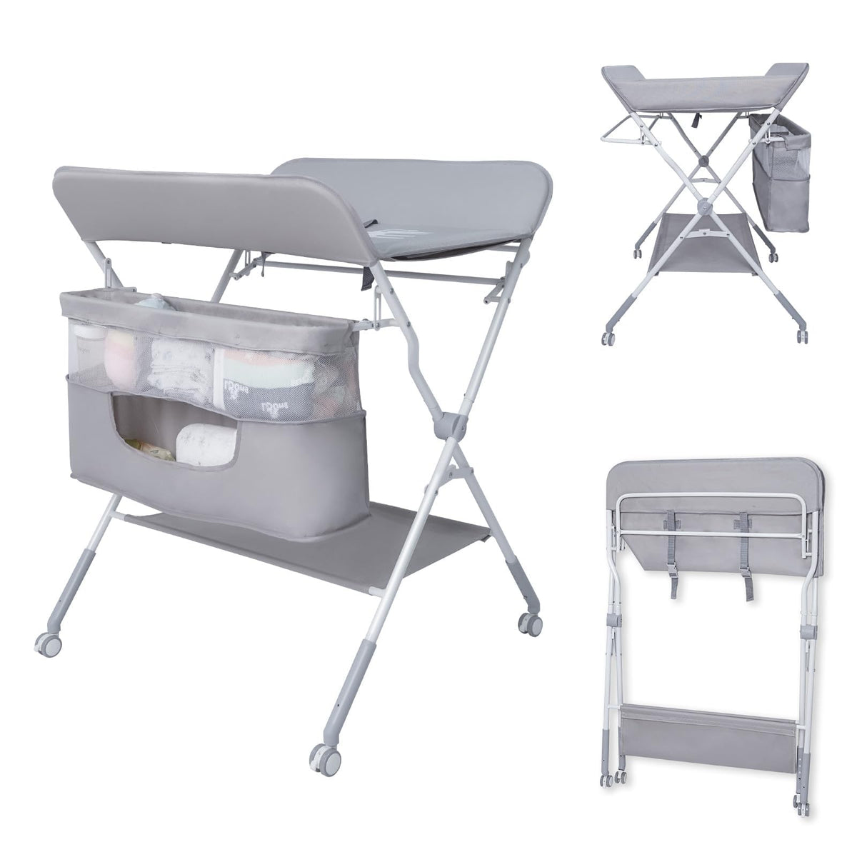 Portable Folding Baby Changing Table with Safety Belt O95276