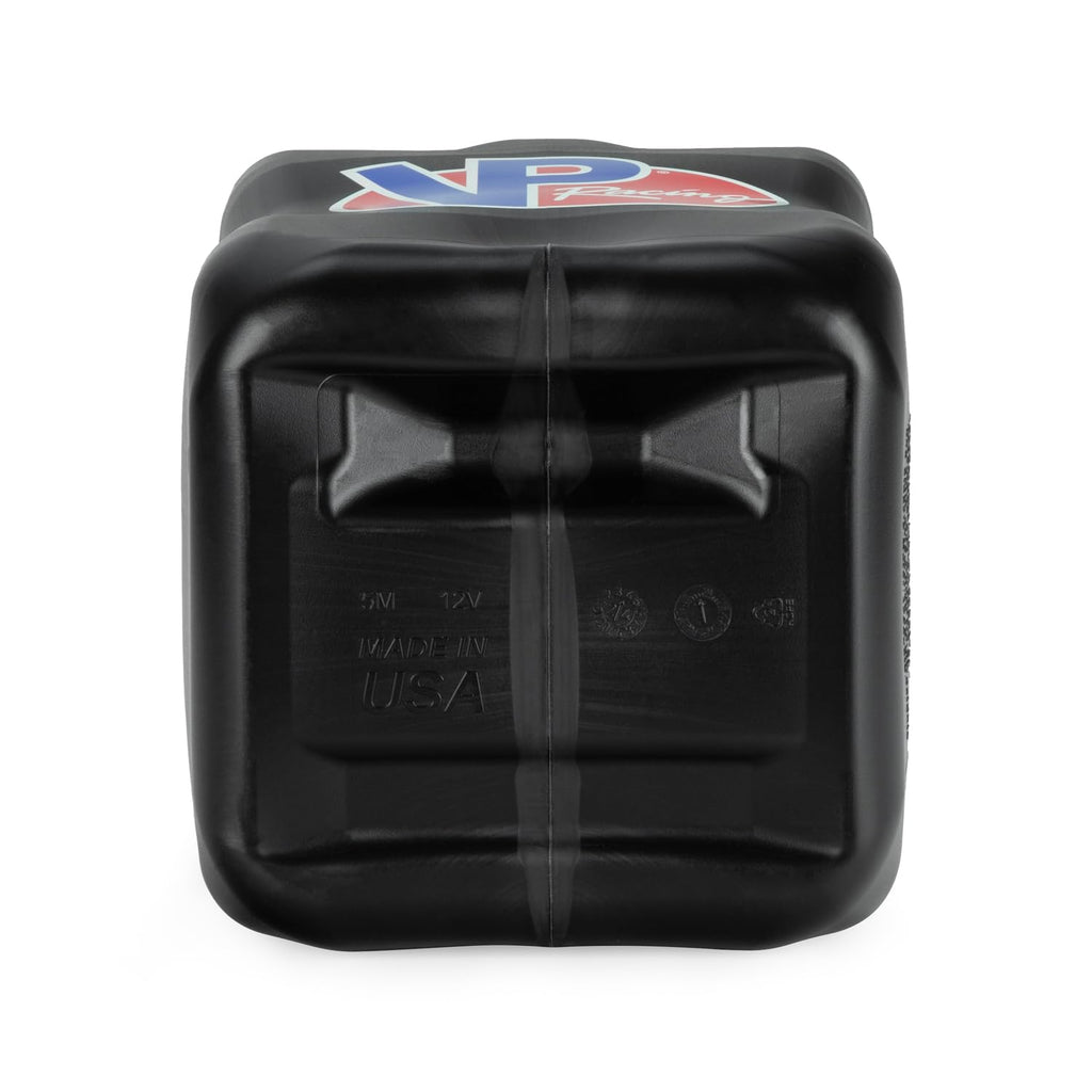 5.5 Gallon Square Motorsport Jug Black with Filler Hoses 4 Pack J6355