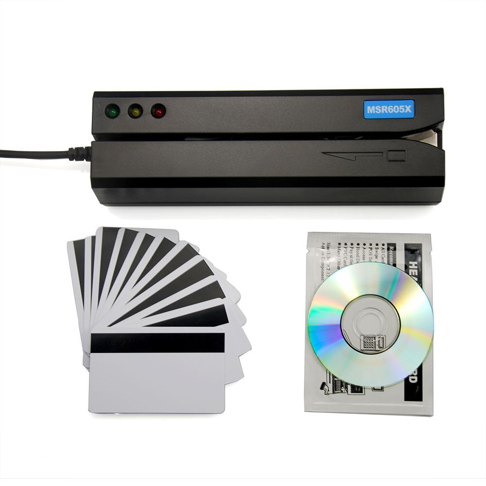 USB Swipe Card Reader Writer 3 Tracks L38108