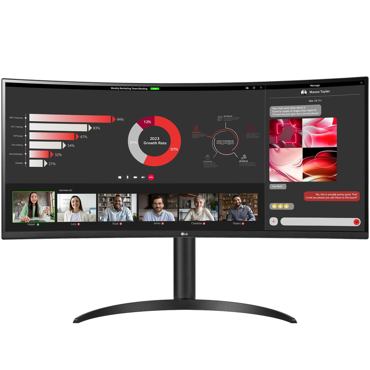 34" Curved UltraWide WQHD 100Hz Monitor K2192