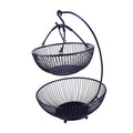 Double Layer Iron Fruit Basket L2705