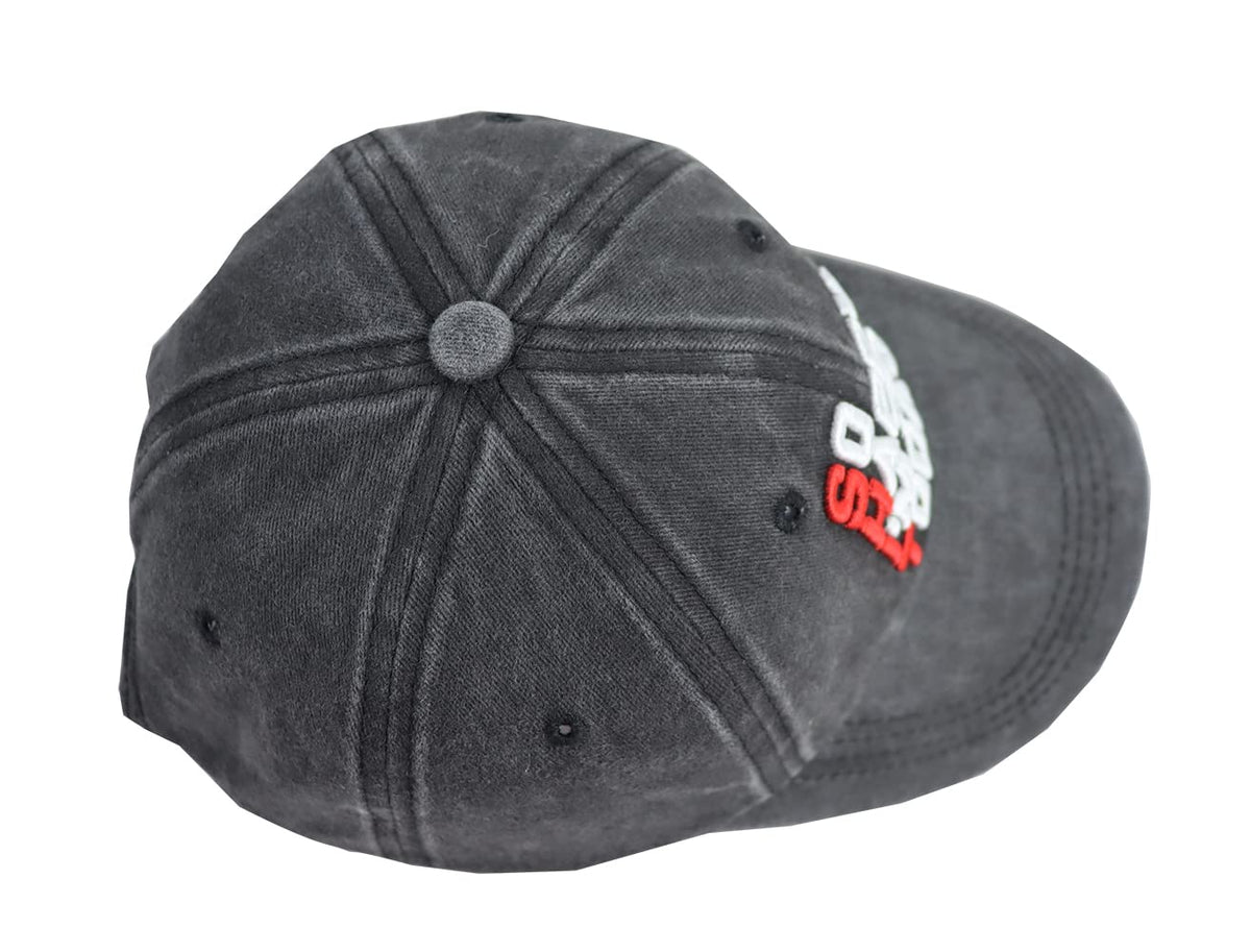 Adjustable Washed Embroidered Vintage Cotton Baseball Cap J58880