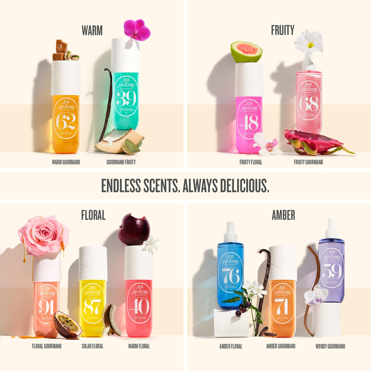 Hair & Body Fragrance Mist 90ml T3386