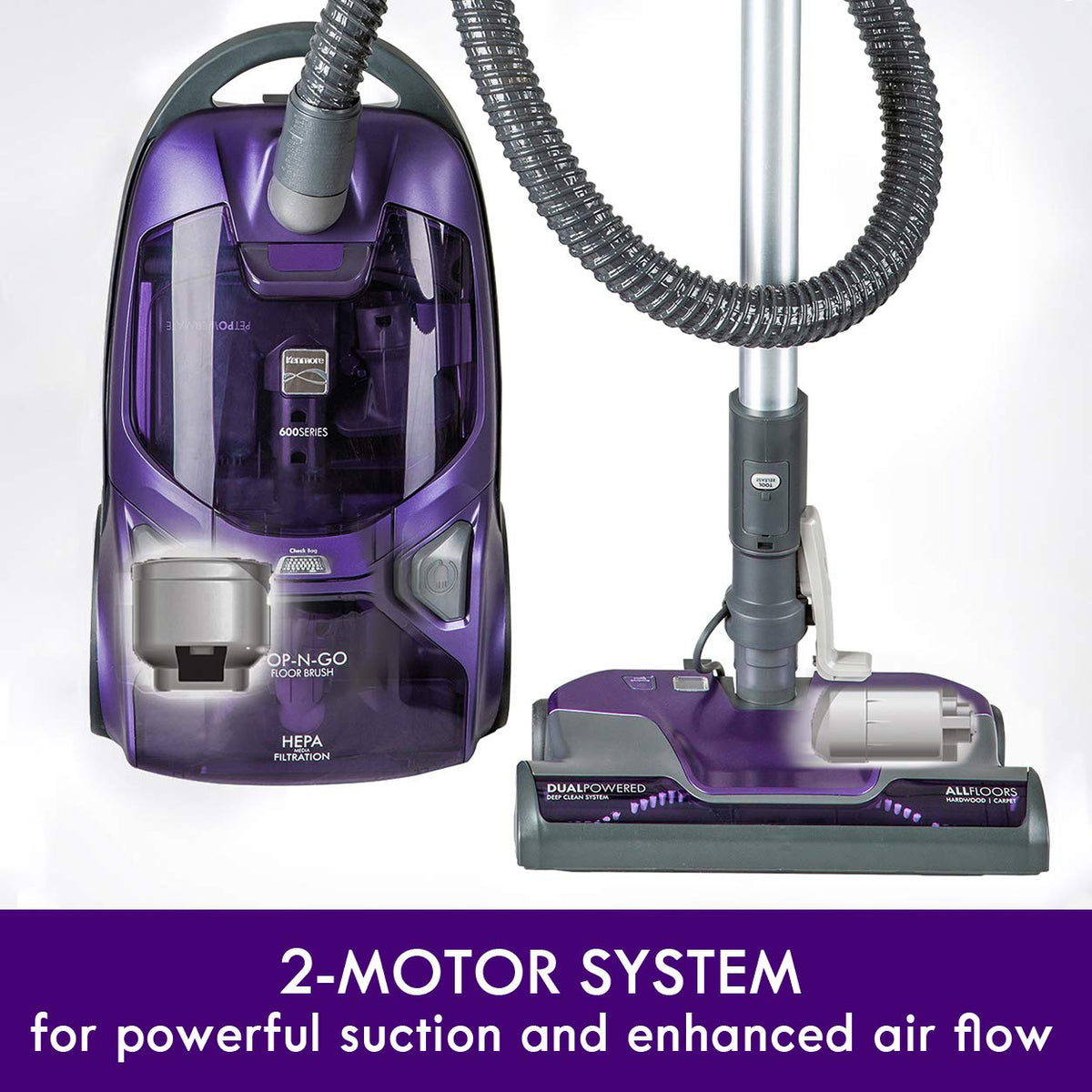 Bagged Canister Vacuum V6110