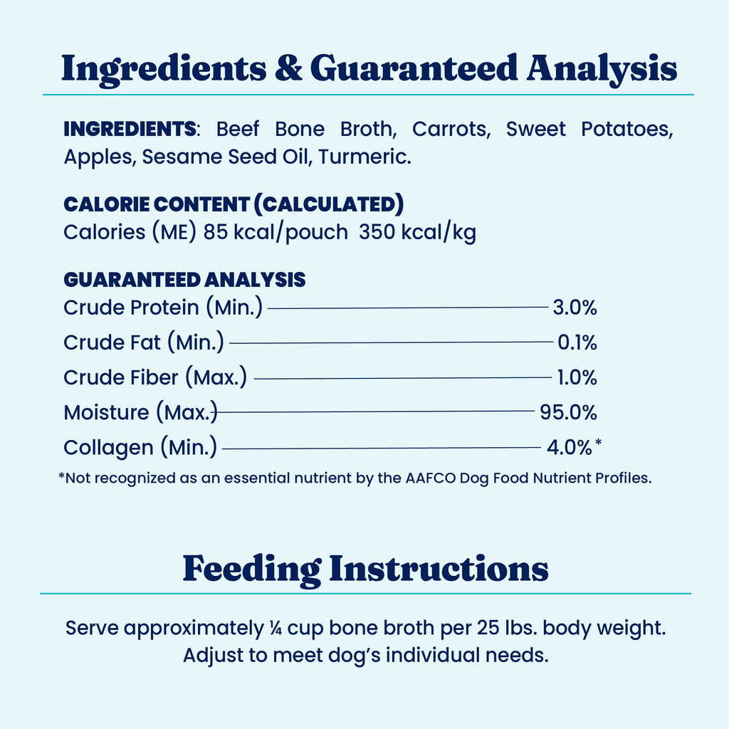 Solid Gold Beef Bone Broth for Dogs F4563