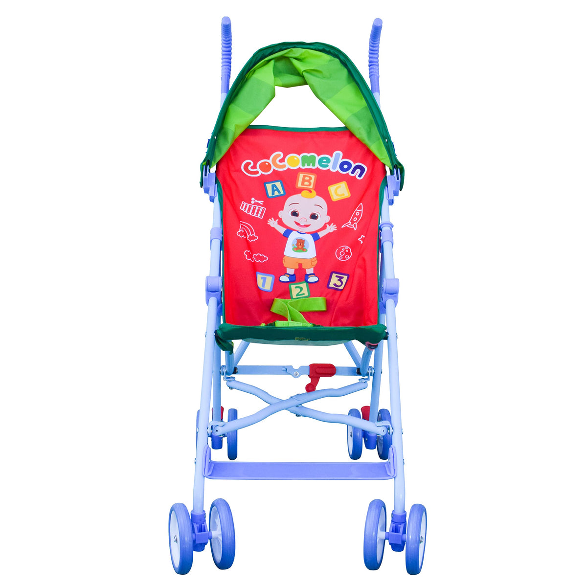 Red Umbrella Stroller with Canopy A50293