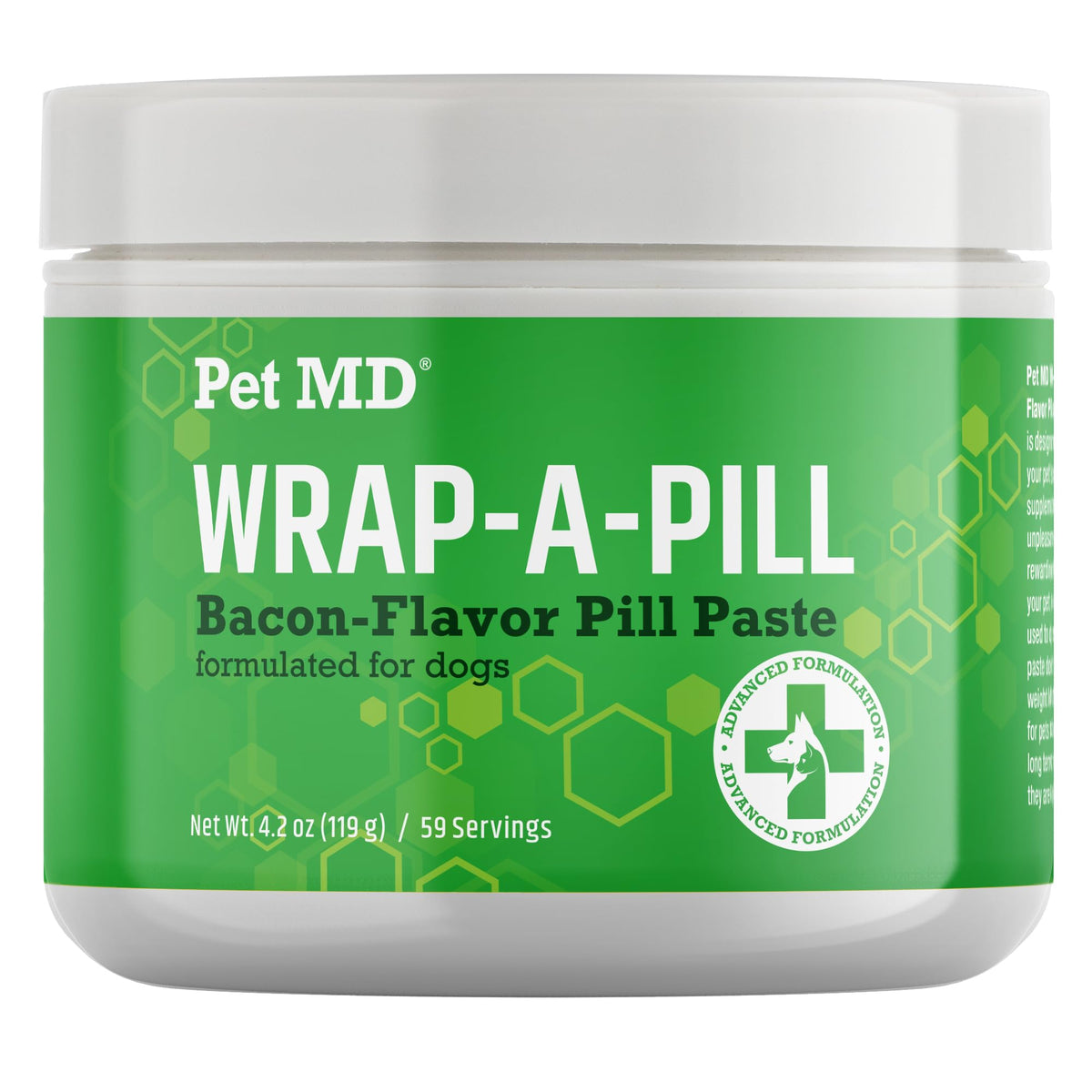 Peanut Butter, Cheese & Bacon Flavored Pill Paste for Dogs 4.2 oz S89336