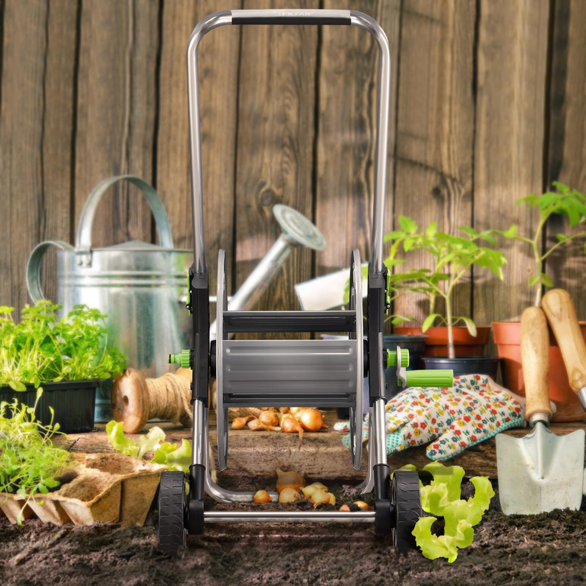 Garden Hose Reel Cart V472171