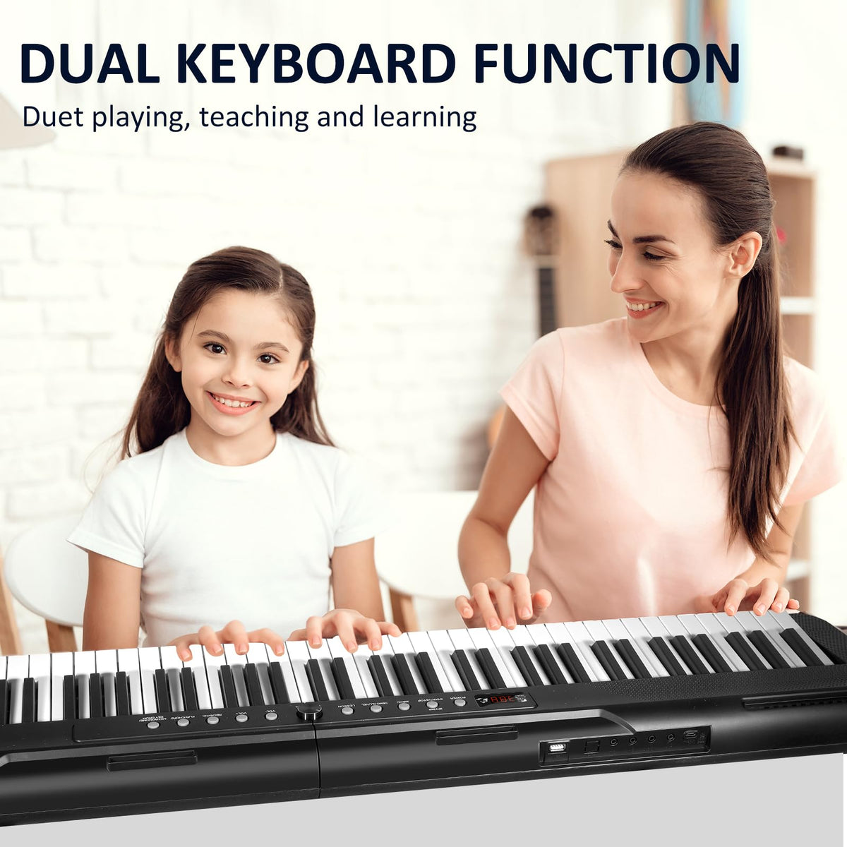 88 Key Semi Weighted Digital Piano with Sustain Pedal C6332