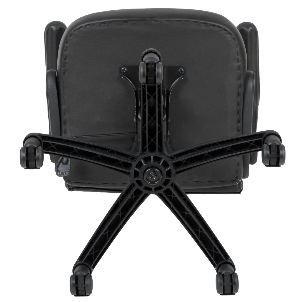 Orange Black Ergonomic Gaming Chair with Flip-up Arms L338