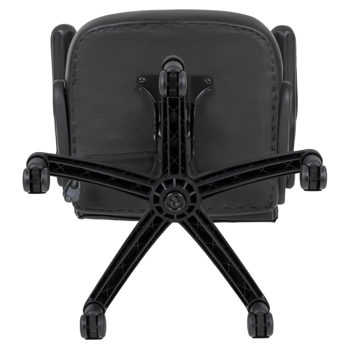 Orange Black Ergonomic Gaming Chair with Flip-up Arms L338