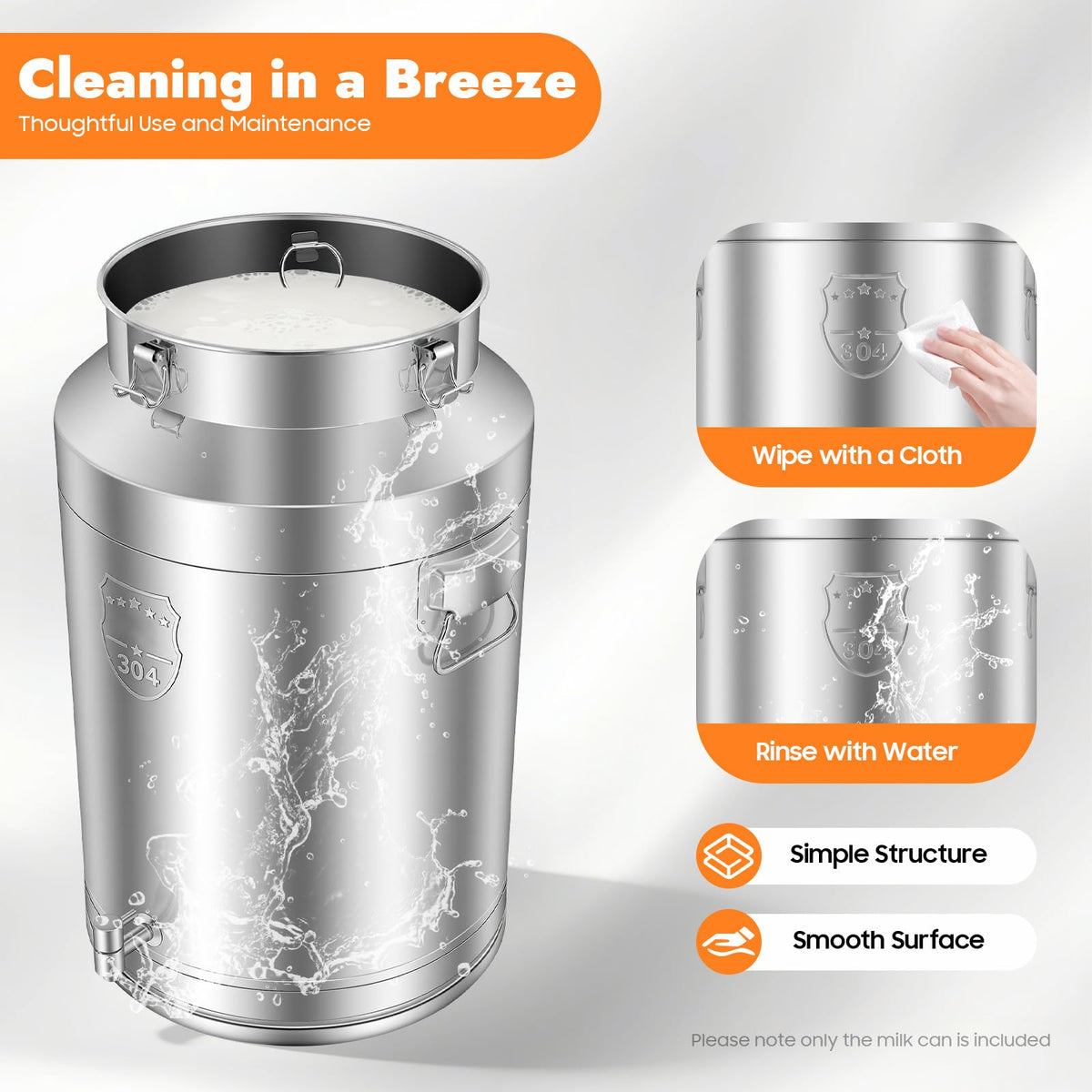 20Gal Stainless Steel Water Dispenser with Faucet T607