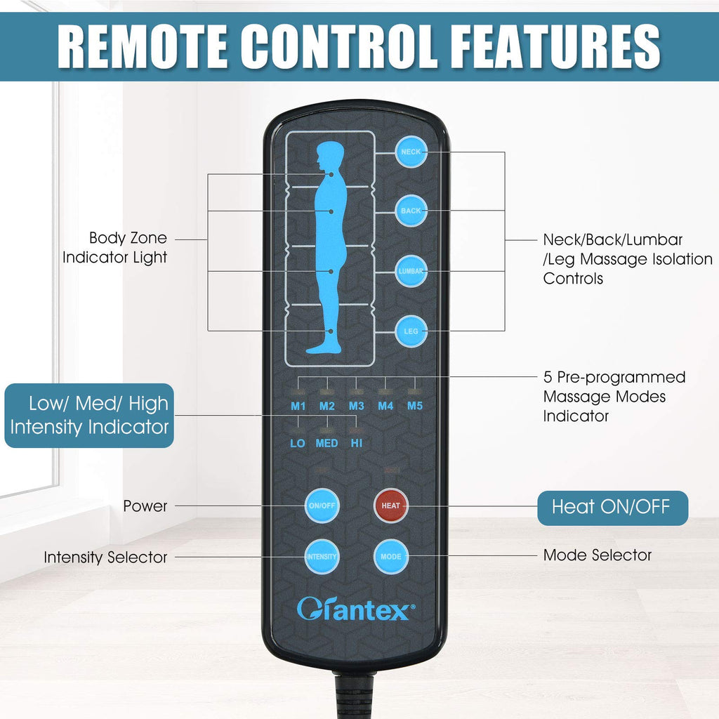 Full Body Massage Mat with Heat B480