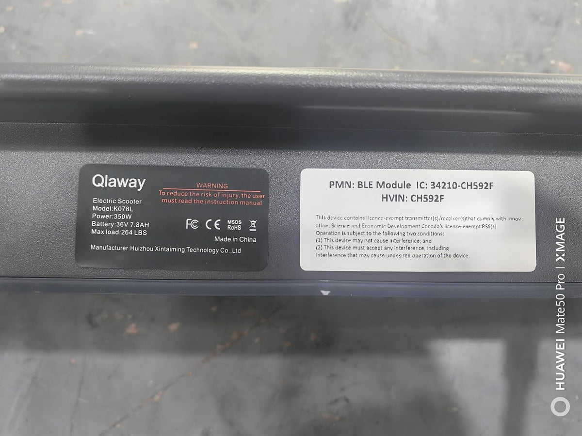 8.5" E Scooter for Adults Foldable 265 LBS Q302