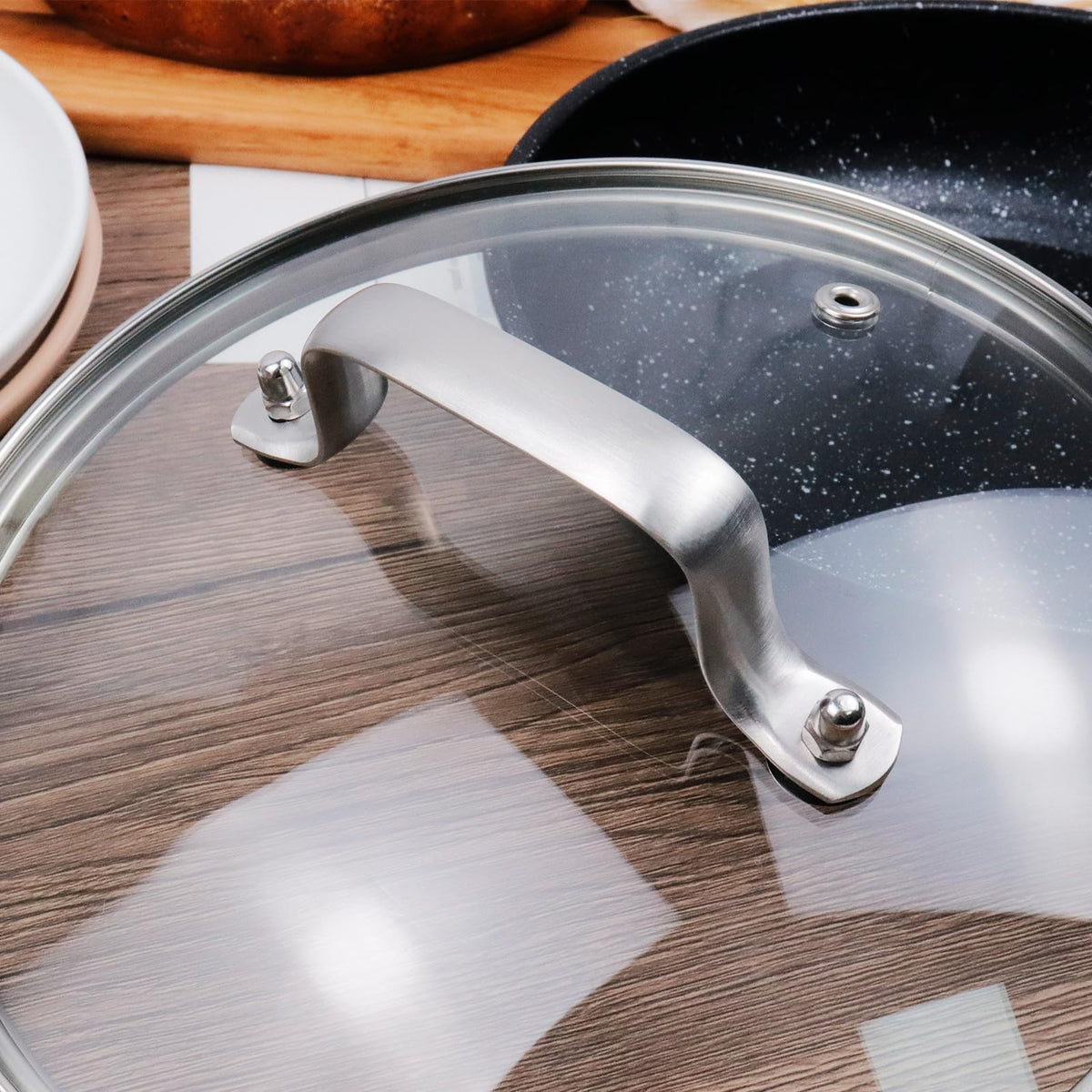 10" Tempered Glass Lid T817