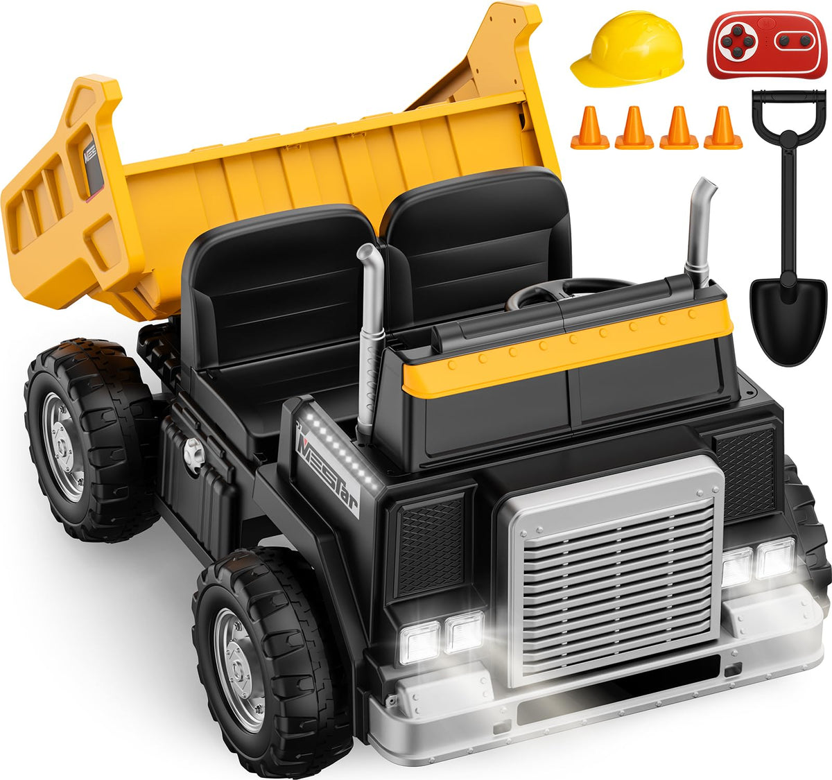24V 4WD Ride On Dump Truck with 400W Motors S6972