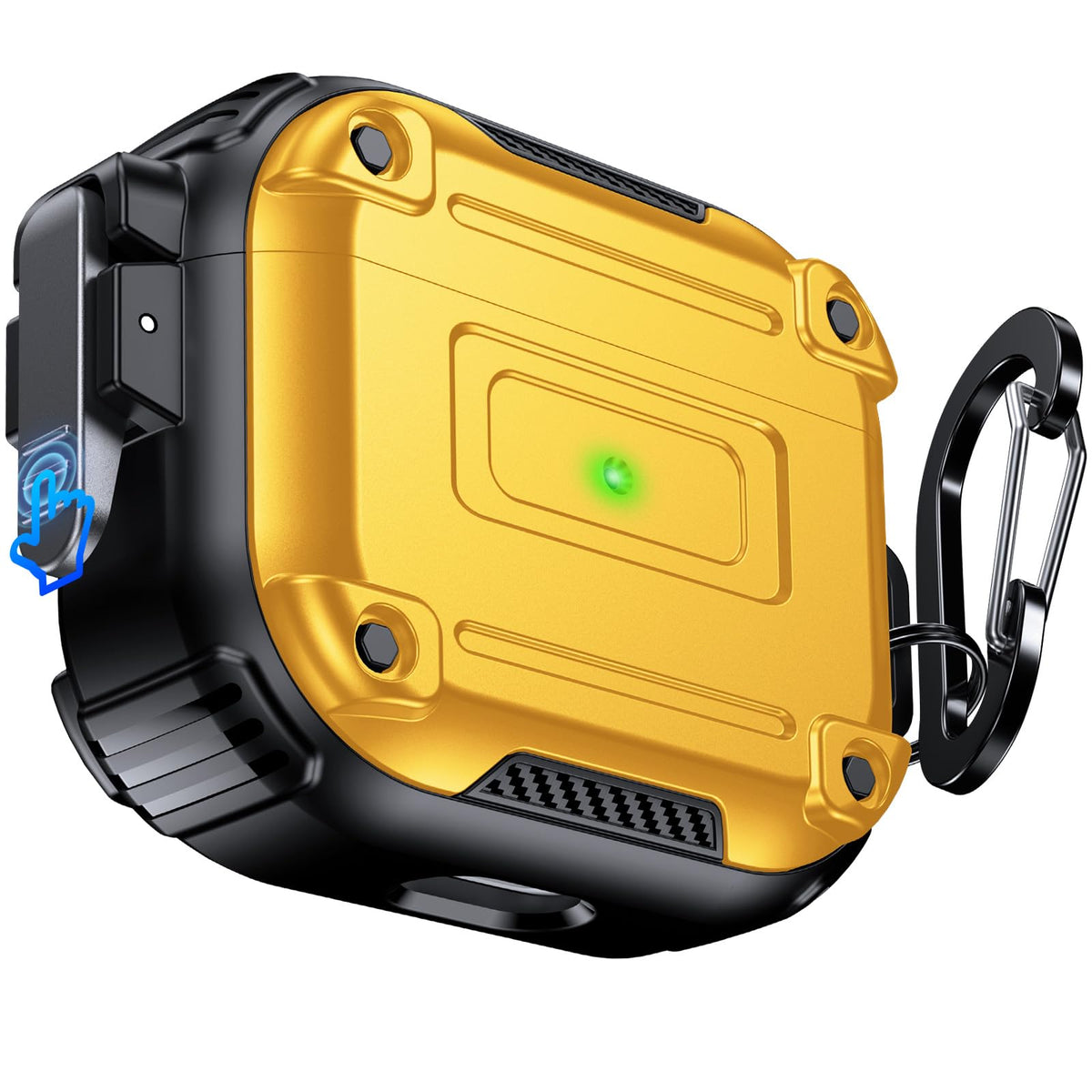 Yellow AirPods 3rd Generation Case with Keychain D914