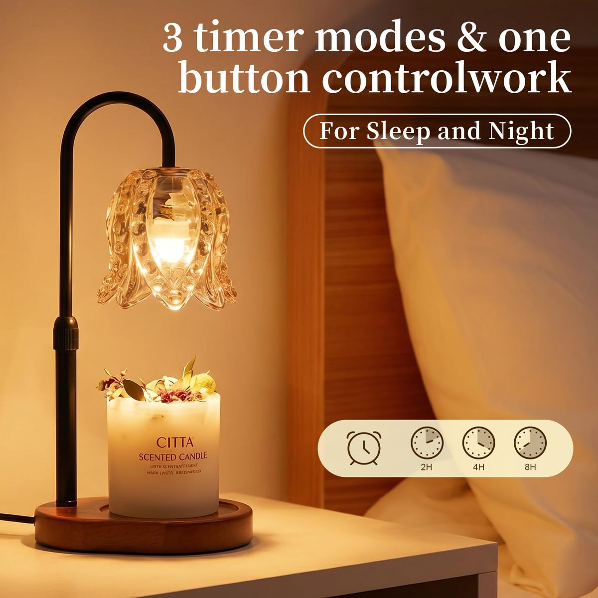 Candle Warmer Lamp with Timer M9391