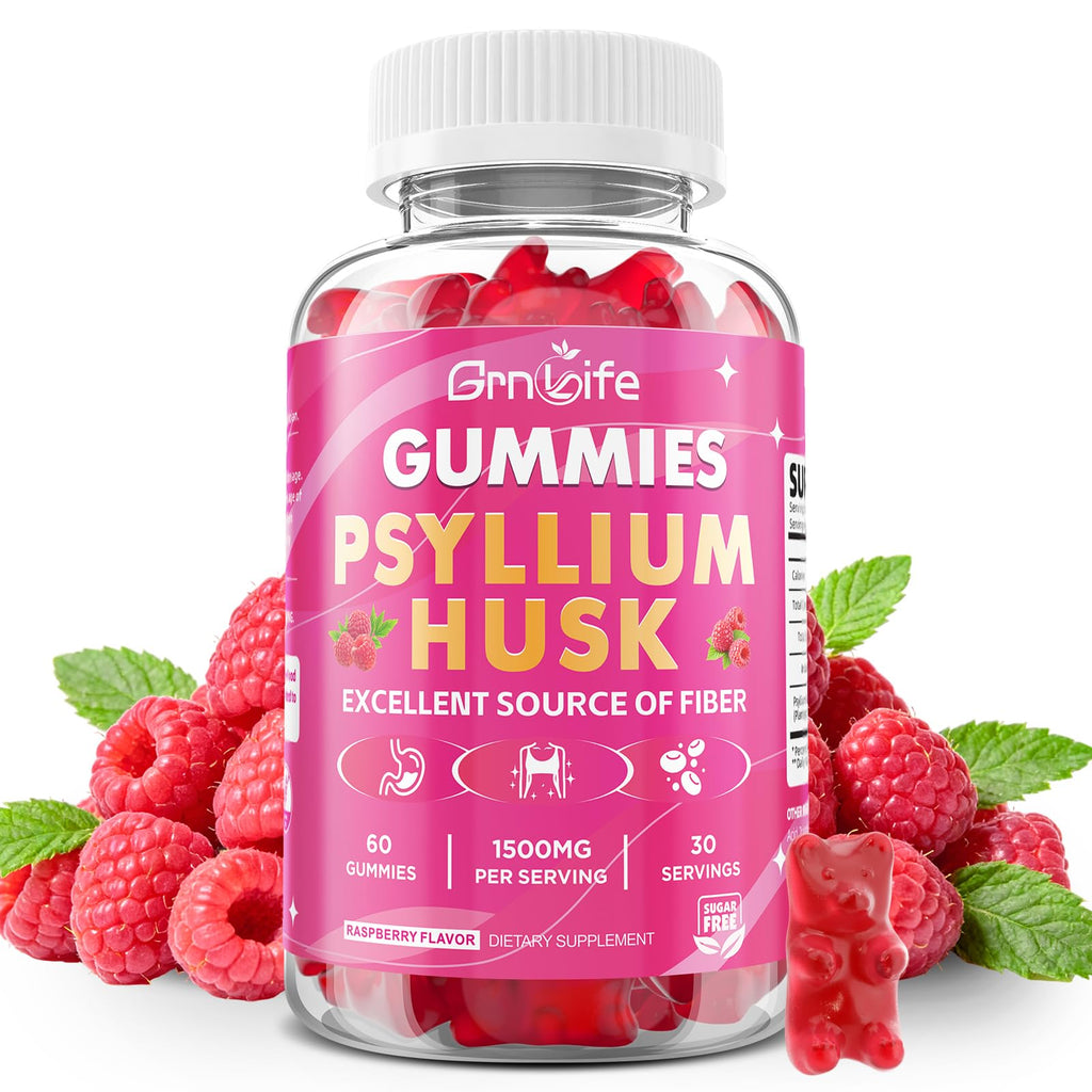 1500mg Psyllium Husk Gummies Z33758
