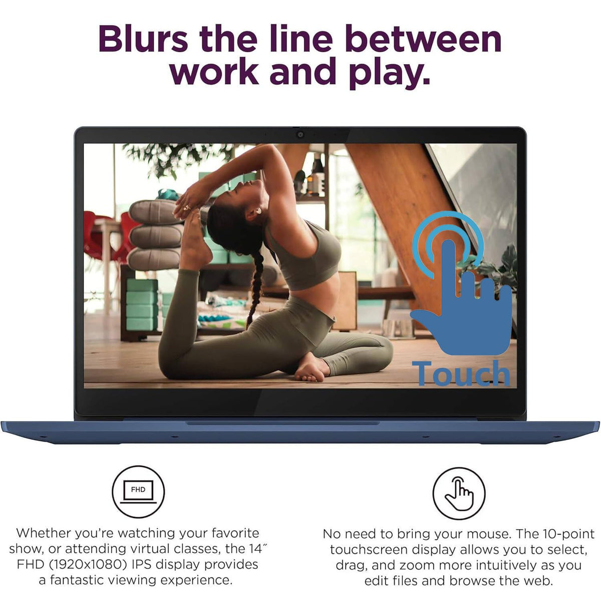 14" FHD Touchscreen Chromebook G606