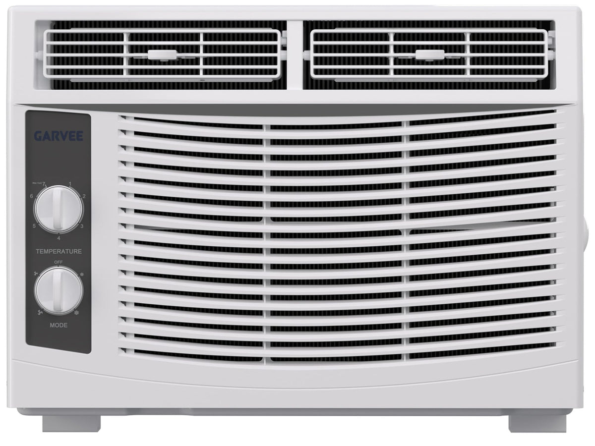 5000 BTU White Window Air Conditioner with Fan Function Y454