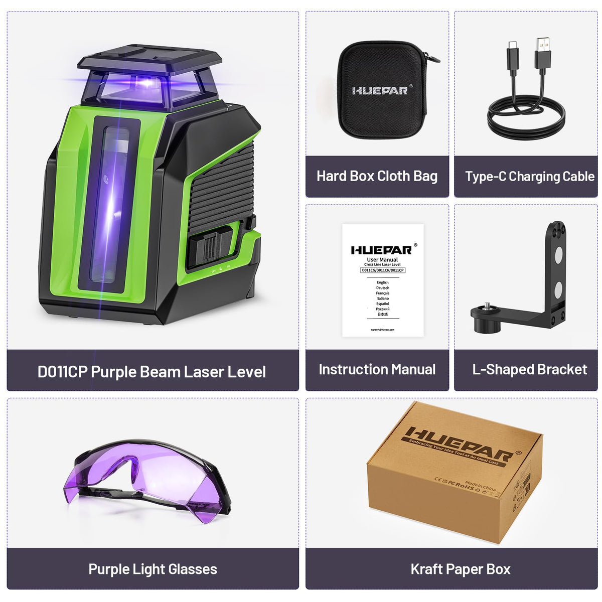360° Self Leveling Laser Level with Pulse Mode I5928