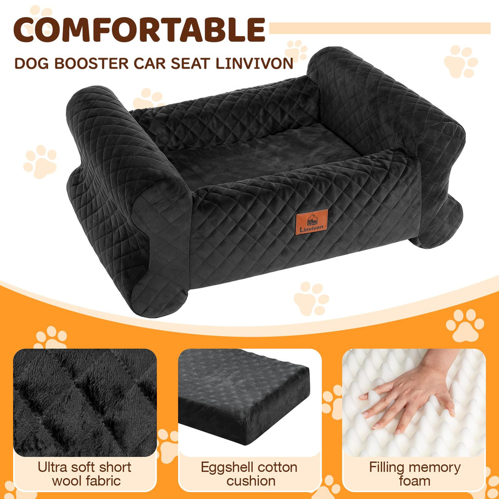 Memory Foam Dog Car Seat Q556248