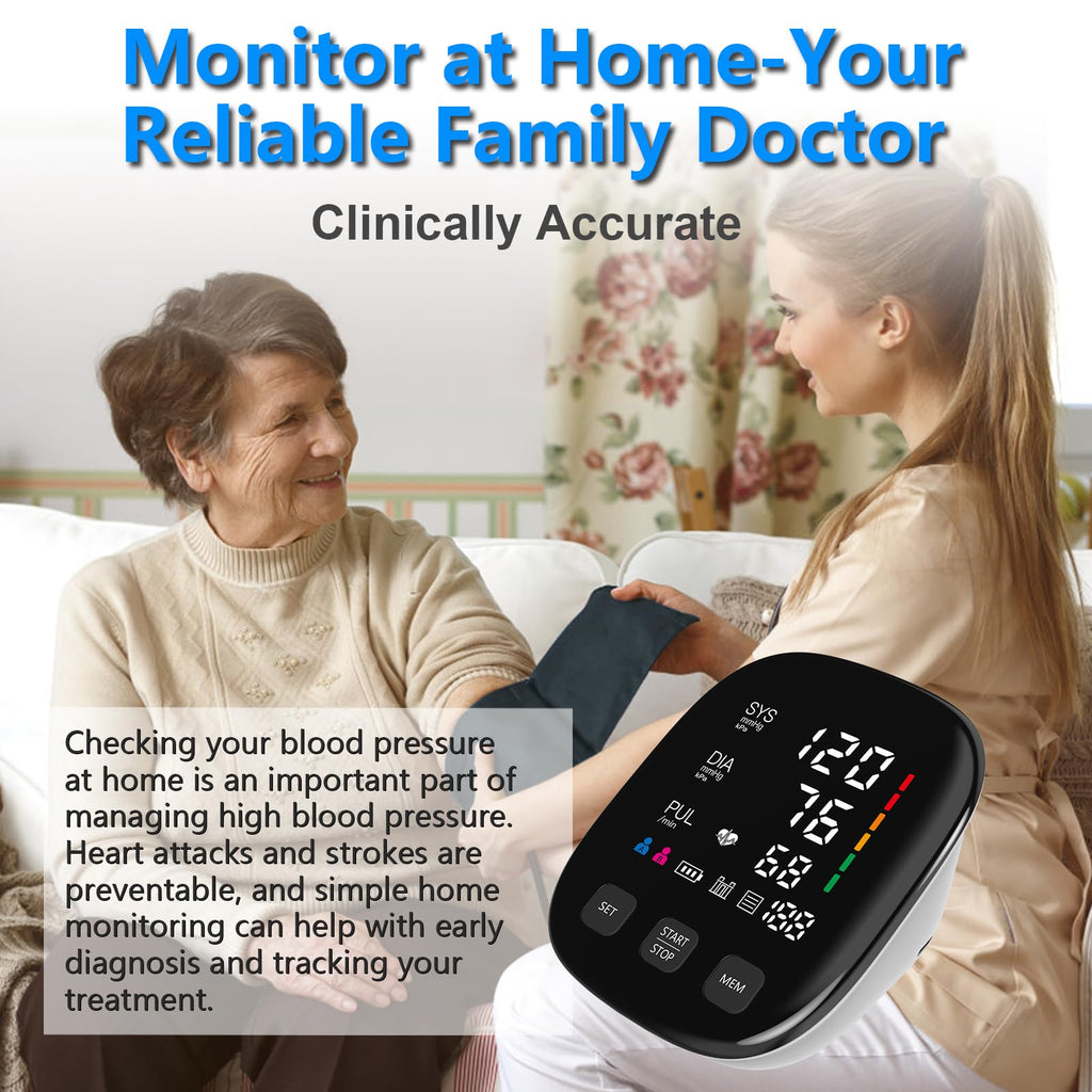 Upper Arm Blood Pressure Monitor V1297
