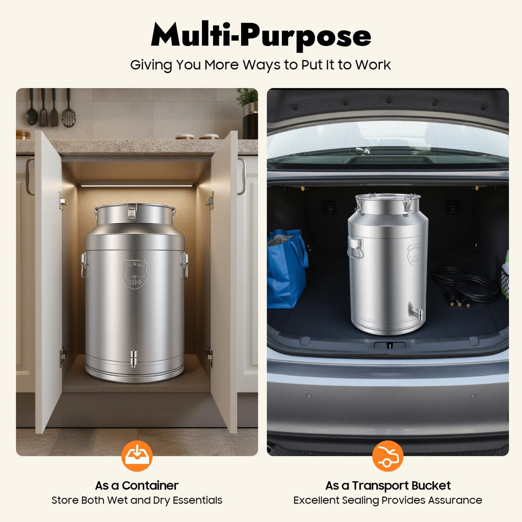 20Gal Stainless Steel Water Dispenser with Faucet T607