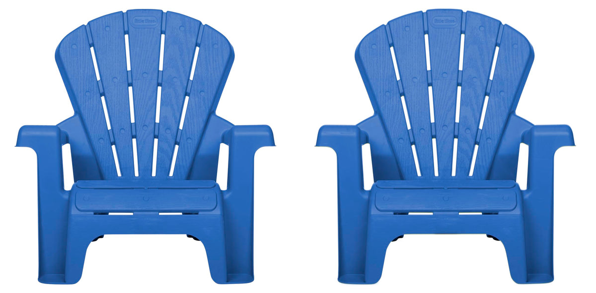 Blue 2 Pack Kids Outdoor Chair Set R6752