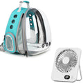 Expandable Cat Backpack with Mini Fan N280