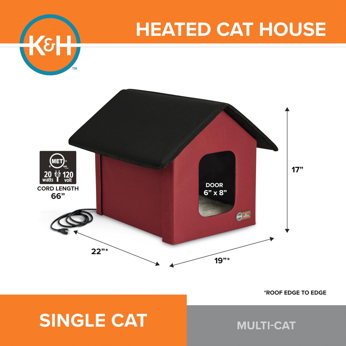 Heated Cat House T807450