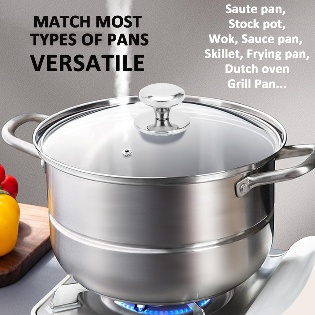 Glass Lids for Frying Pans, Pots, Cast Iron Pans T57114