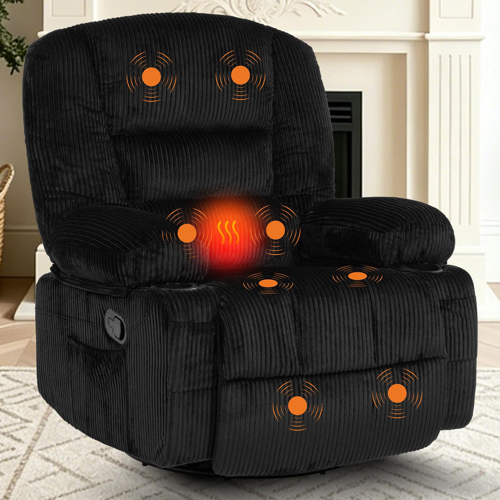 Oversized Swivel Rocker Recliner Chair C499