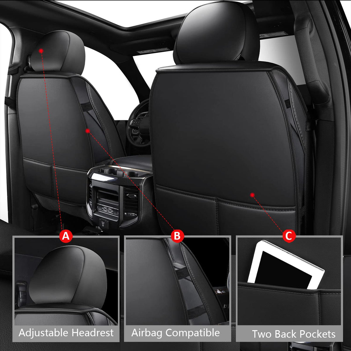 Ram Seat Covers Full Set D24610